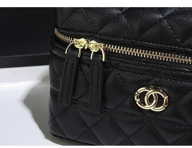 Fashion-forward women’s leather handbag crossbody shoulder bag designer inspired tote purse for work and social events