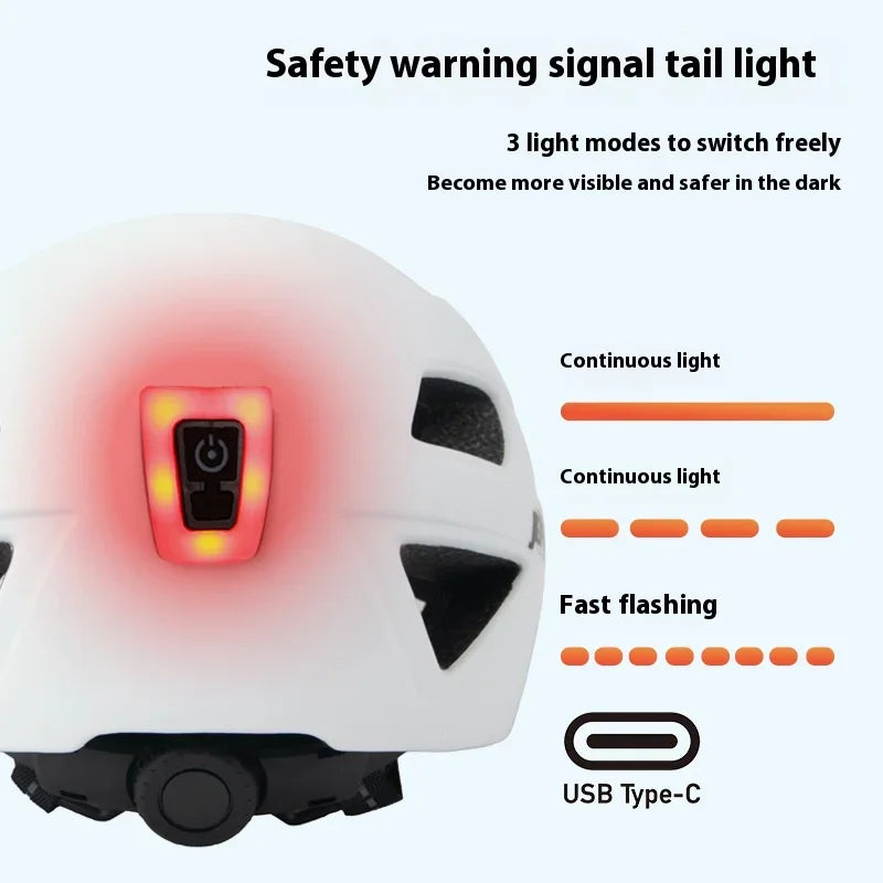 Outdoor Sports Cycling Safety Helmet Baseball Cap Hat for Motorcycle Bike Scooter Mountain Road Bike Helmet for Men Women