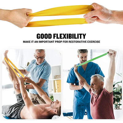 Resistance Bands Exercise Workout Bands Stretch Bands for Booty Legs Pilates Flexbands Pull Rope Yoga Gym Equipment for Home