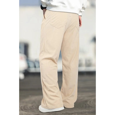 Casual straight jeans men's trousers multi-color solid color suitable for teenagers fashionable simple versatile American style