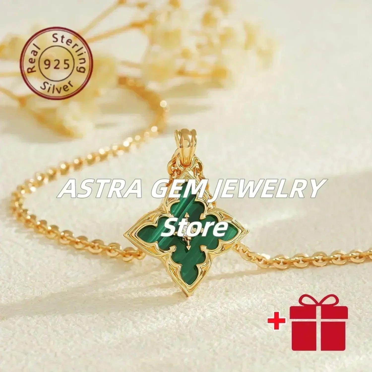 Luxury fashion s925 exquisite necklace with high beauty and quality pendant adjustable chain jewelry accessories