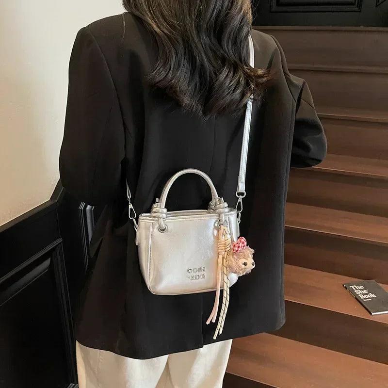 2025 unique women’s handbag designer shoulder purse minimalist bucket & square bag versatile crossbody for work