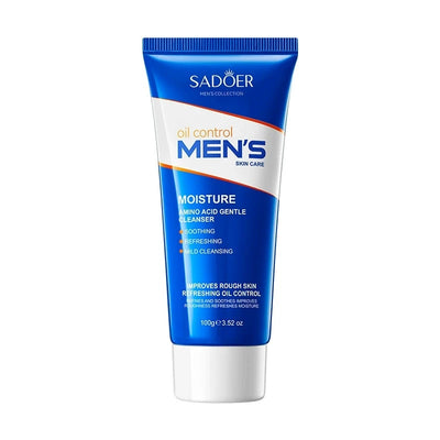 SADOER Men's Skin Care Sets Moisturizing Face Cream Facial Mask Lip Balm Sunscreen Cleanser Eye Cream Men Skin Care Kit