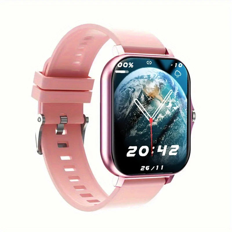 Smart Watch, Wireless Call/Dial, Multiple APP Reminders, Suitable for Men and Women, Sports Watch, Compatible with IPhone/Andrio