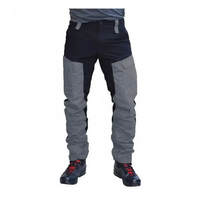 Windproof Cargo Pants Men Summer Long Work Trousers Male Outdoor Color Block Multi Pockets Sports Camping Fishing Pant