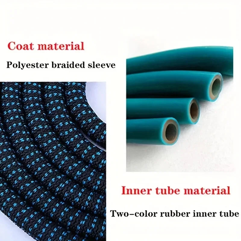 Expandable Flexible Garden Hose with High Pressure Nozzle Water Gun – Ideal For Irrigation, Patio Cleaning & Vehicle Washing