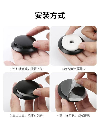 Vehicle Solid Aromatherapy Car Diffusers For Auto Truc Creative Car Perfume With Fragrance Car Mounted Perfume Deodorant