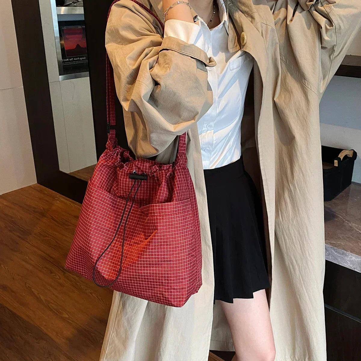 Handbags for women. Leisure big bag female 2025 new fashion cloth shoulder large capacity tote commuter messenger