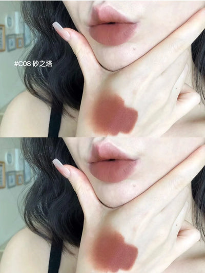 Beauty Glazed  Mirror Flower Lip Gloss  Lipstick Strawberry Rococo Collection Little Angel Lip Cream Lipstick 3.5g