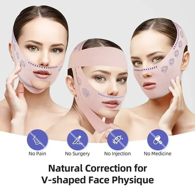 Face Slimming Bandage Women Face Lifting Belt V Line Shaper Chin Cheek Lift Up Anti Wrinkle Strap Facial Beauty Skin Care Tools