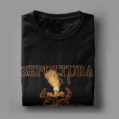 Oversized T Shirt Summer Sepultura Roots Fashion T-Shirts  Cotton Tshirt for Men's Y2K Classic Design Short Sleeve Tees
