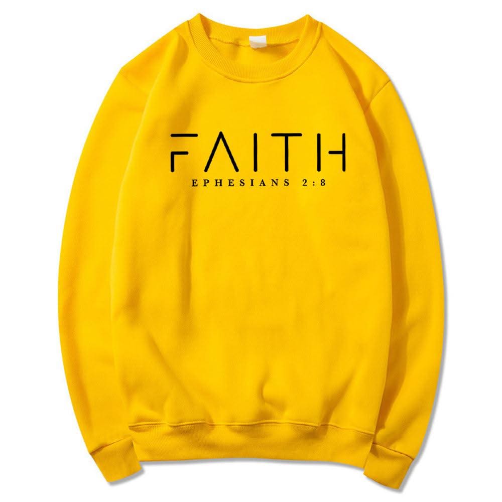Trendy Faith Sweatshirt Bible Verse Shirt Christian For Women