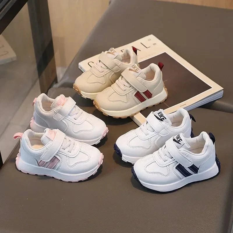 Children's Sports Shoes Toddler Breathable Non Slip Comfort Sneakers Lightweight Hook and Loop Soft Sole Running Casual Shoes