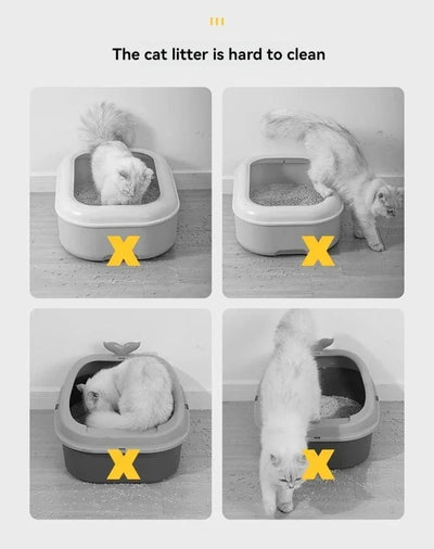 Cat Litter Mat EVA Double Layer Cat Litter Mat Cat Litter Basin Sand Falling Mat Eva Cat Litter Mat Cat Nest Mat Pet Mat