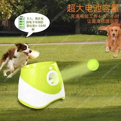 Automatic Pet Throw Jump Ball Dog Catapult Ball Launcher Dog Toy Bulldog Toy Tennis Machine Automatic Pet Throw
