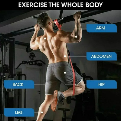 Resistance Bands Exercise Elastic Band Home Yoga Gym Equipment Accessories Sports Power Pull-Up Assist Band Bodybuilding