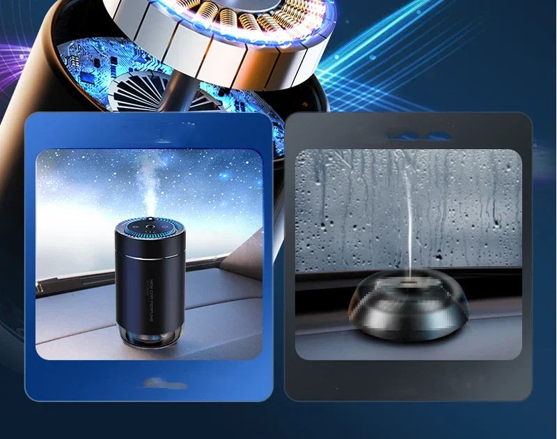 Car Electric Air Diffuser Aroma Car Air Vent Humidifier Mist Aromatherapy Car Air Freshener For Removing Odors Car Accessories