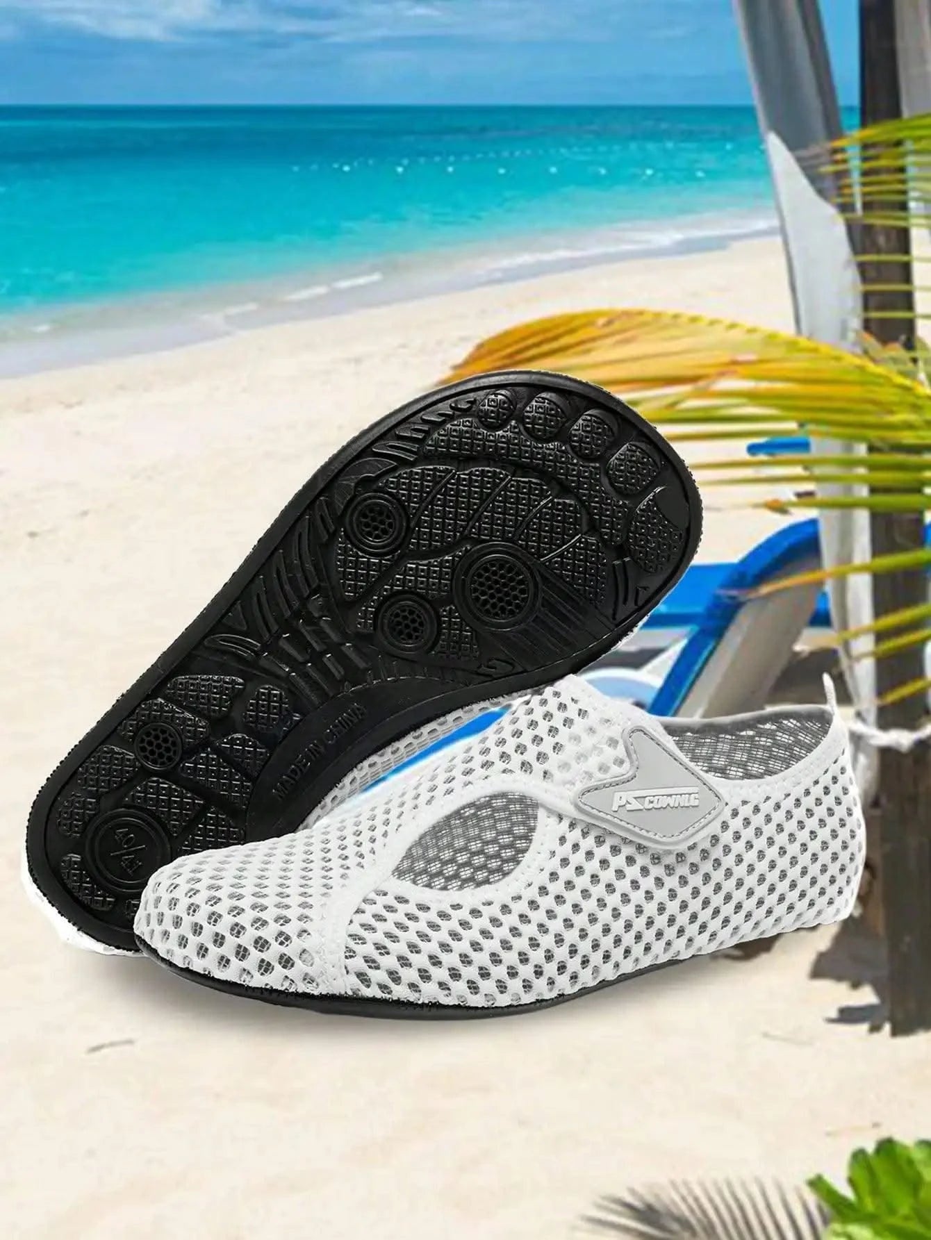 Wide versionoutdoor water shoes Comfortable quick drying beach socks Barefoot shoes Men women Swimming sneakers Yoga casual shoe