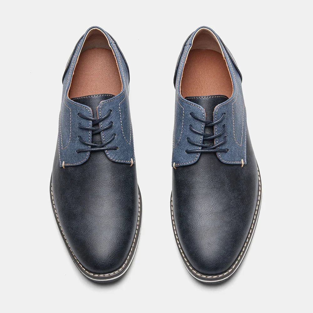 Fashion Casual Leather Men's Loafers Comfortable Brand Men Flats