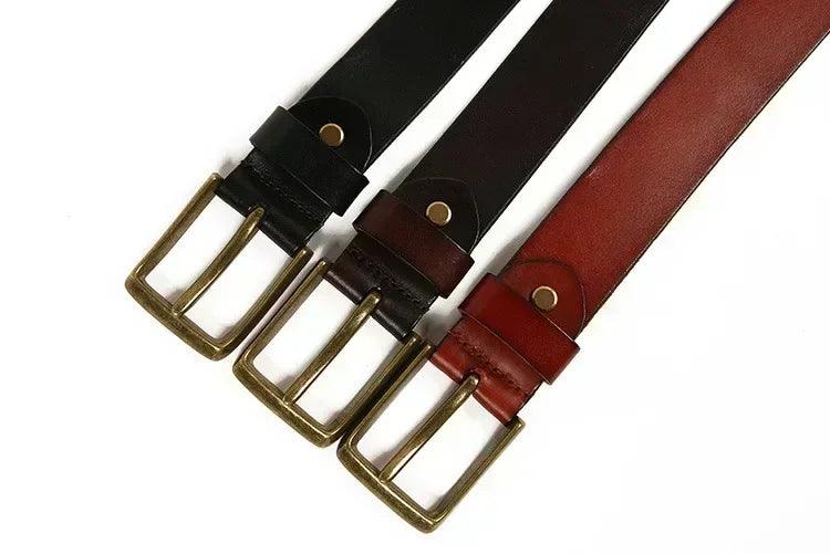Stylish decorative waistband |original leather pin buckle punk belts | hip hop dress | for men and women