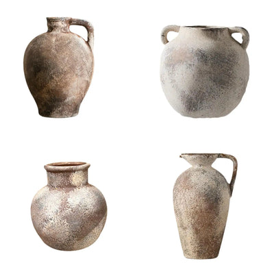 Ceramic Vase Plant Container Home Furnishing Floral Accessory Unique Decorative