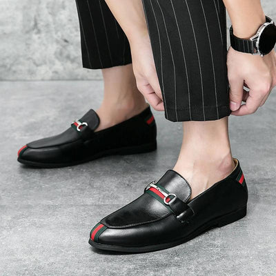 2024 high-end oversized men's Oxford shoes, breathable British wedding groom business soft sole casual shoes