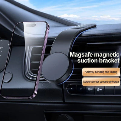 Magnetic Car Phone Holder Support Clip Mount Holder Magsafe Holder Universal For iPhone Car Phone Stand Universal Mobile phone