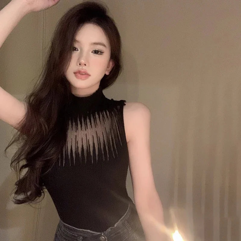 Women's Tank Top Knitting