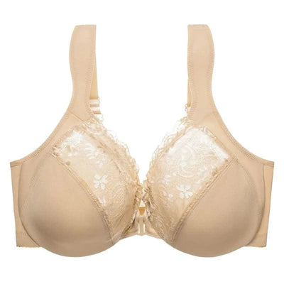 Front Closure Minimizer Bra for Women
