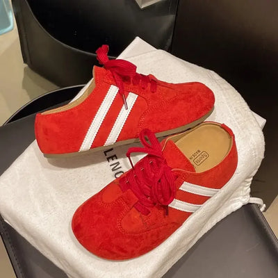 2025 Casual Sneakers Woman Shoes Slippers Flats Platform Sandals Mules NEW Brand Designer Lace Up Loafers Summer Womens Sneakers