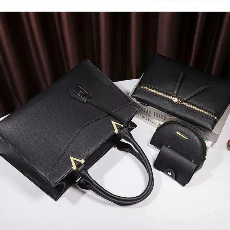 Women’s handbags shoulder bags for female luxury designer top-handle tote bag purse wallet quality leather high-end
