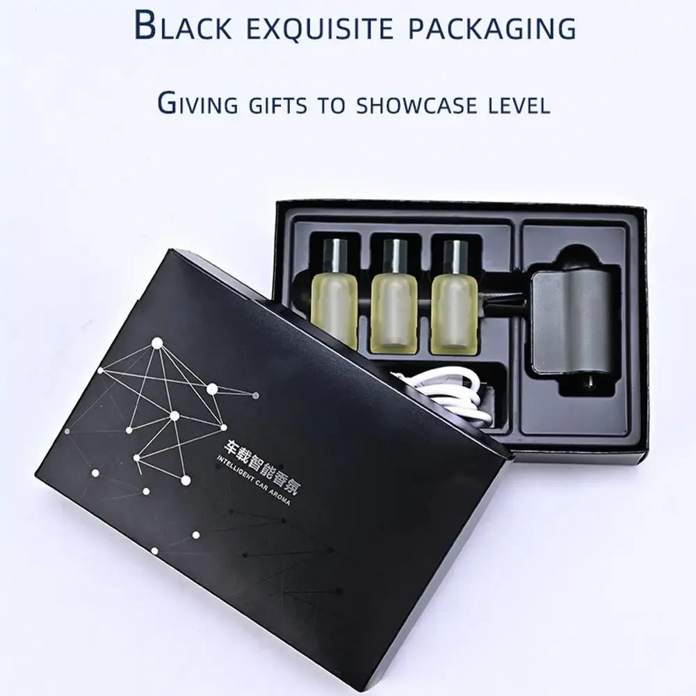 Car Air Vent Humidifier Aroma Humidifier Essential Oil Diffuser Auto Electric Air Diffuser Aroma Cars Air Freshener Perfume