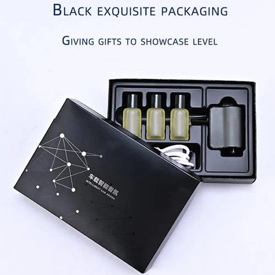 Car Air Vent Humidifier Aroma Humidifier Essential Oil Diffuser Auto Electric Air Diffuser Aroma Cars Air Freshener Perfume