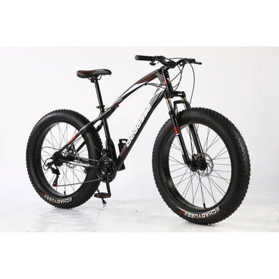 26Inch Snow Bike with Variable Speed4.0Thick Wide Tires Outdoor Beach Bike Mountain Bike Bicycle