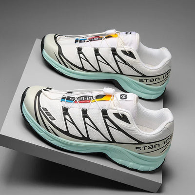 Athletic Shoes For Men Outdoor Hiking Boots New Product Fashion Men Casual Shoes Light Running Sneakers Breathable Elastic Band