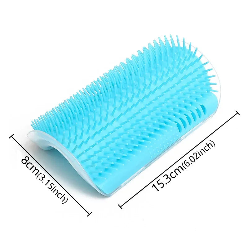 Cat Massage Tool Pet Hair Removal Massage Comb Wall Corner Self Cat Comb Brush Rubs The Face With A Tickling Comb Pet Supply