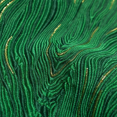 Mountain Pattern Gilt Silk Texture Jacquard Fabric Flash Three Dimensional Texture Hanfu Creative Dress Clothing Designer Fabric