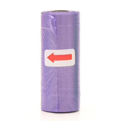 1200pcs Random Color Cartoon Paw Graphic Dog Poop Bags Pet Poop Bags Leak-Proof Dog Waste Bags For Pet Supplies