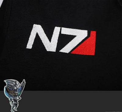 Mass Effect Hoodie Zip Up Hooded Sweatshirt Women Men