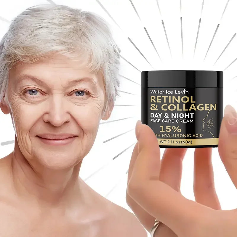 Retinol Cream, Retinol Collagen Cream, Vitamin C Moisturizer, Retinol Moisturizer, Suitable for Sensitive Facial Skin