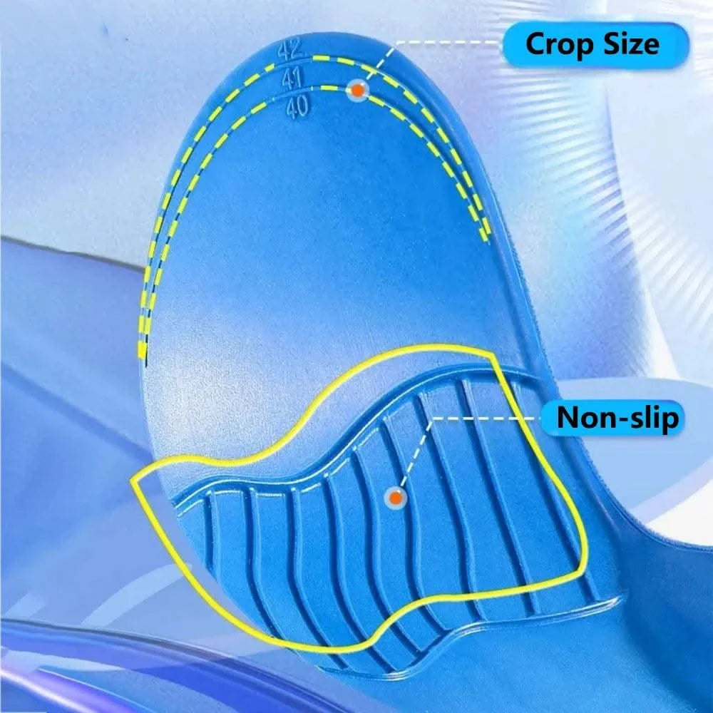 Kids Orthotic High Arch Support Insoles Orthopedic Sport Insoles for Children Plantar Fasciitis Support Shock Absorbing Shoe Pad