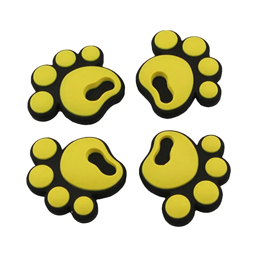 Snowboard Stomp Pad Self-Adhesive Snowboard Foot Pad 4pcs Snowboard Anti-slip Stickers Snowboard Pads Foot Pads