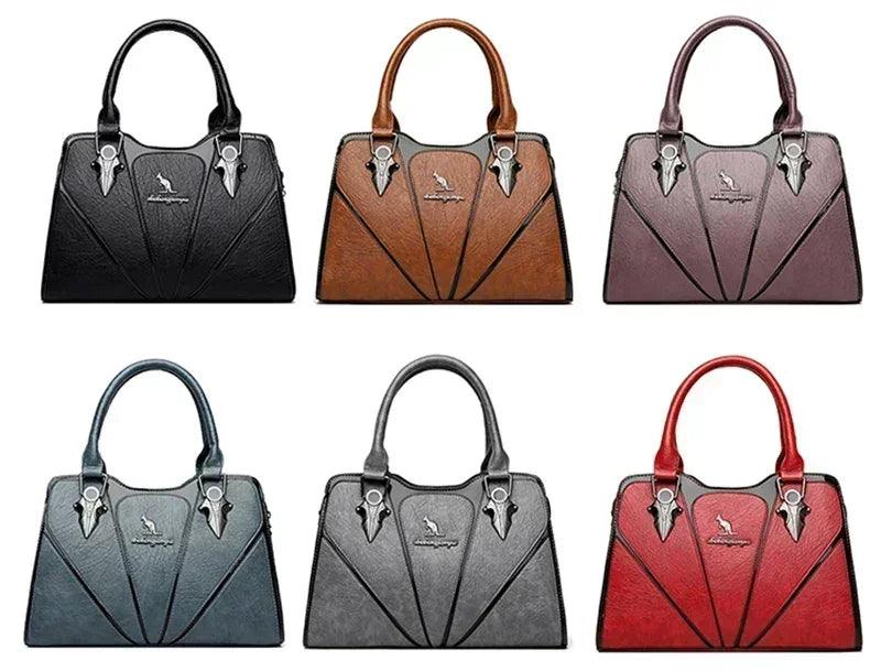 Luxury handbags women bags designer brand female leather crossbody shoulder for sac a main ladies hand 2024
