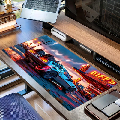 Cool Sports Car Gaming Mouse Pad Large Non-slip Rubber Base Seamed Edge Design Table Mat Mousepads Gamer 900x400 Office Carpet