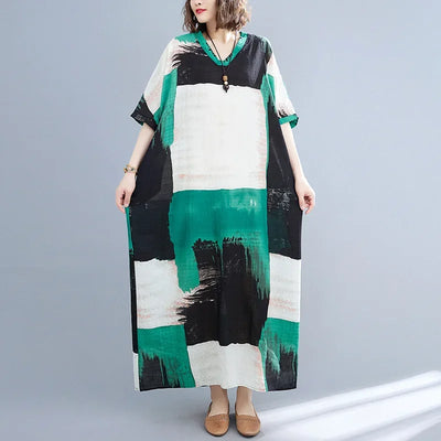 Summer Dress for Women Clothing Streetwear Ethnic Style Bohemian Beach Vintage Clothes Casual Fashion Harajuku Loose Streetwear