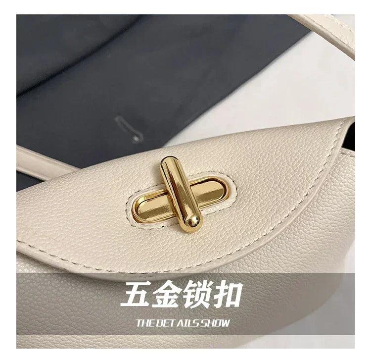 Fashionable designer tote bag for women premium leather crossbody shoulder handbag ladies elegant evening