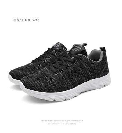 New Athletic Shoes for Men Shoes Sneakers Black Casual Men Mesh Sneakers Breathable Tennis Running Walking Gym Men Shoes