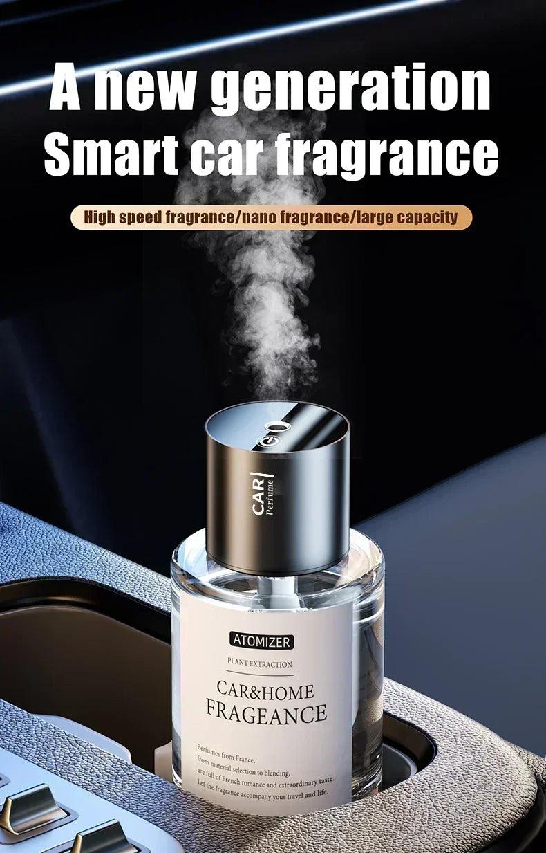 Car mounted fragrance spray perfume essential oil diffuser humidifier intelligent large capacity high quality