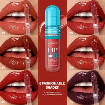 Lip Stain Lip Vb Hydrating Gloss Long-Lasting 12Hr Hydration Vanilla Flavor Moisturize Nourish Soothe Lips Instant Glossy Lipss