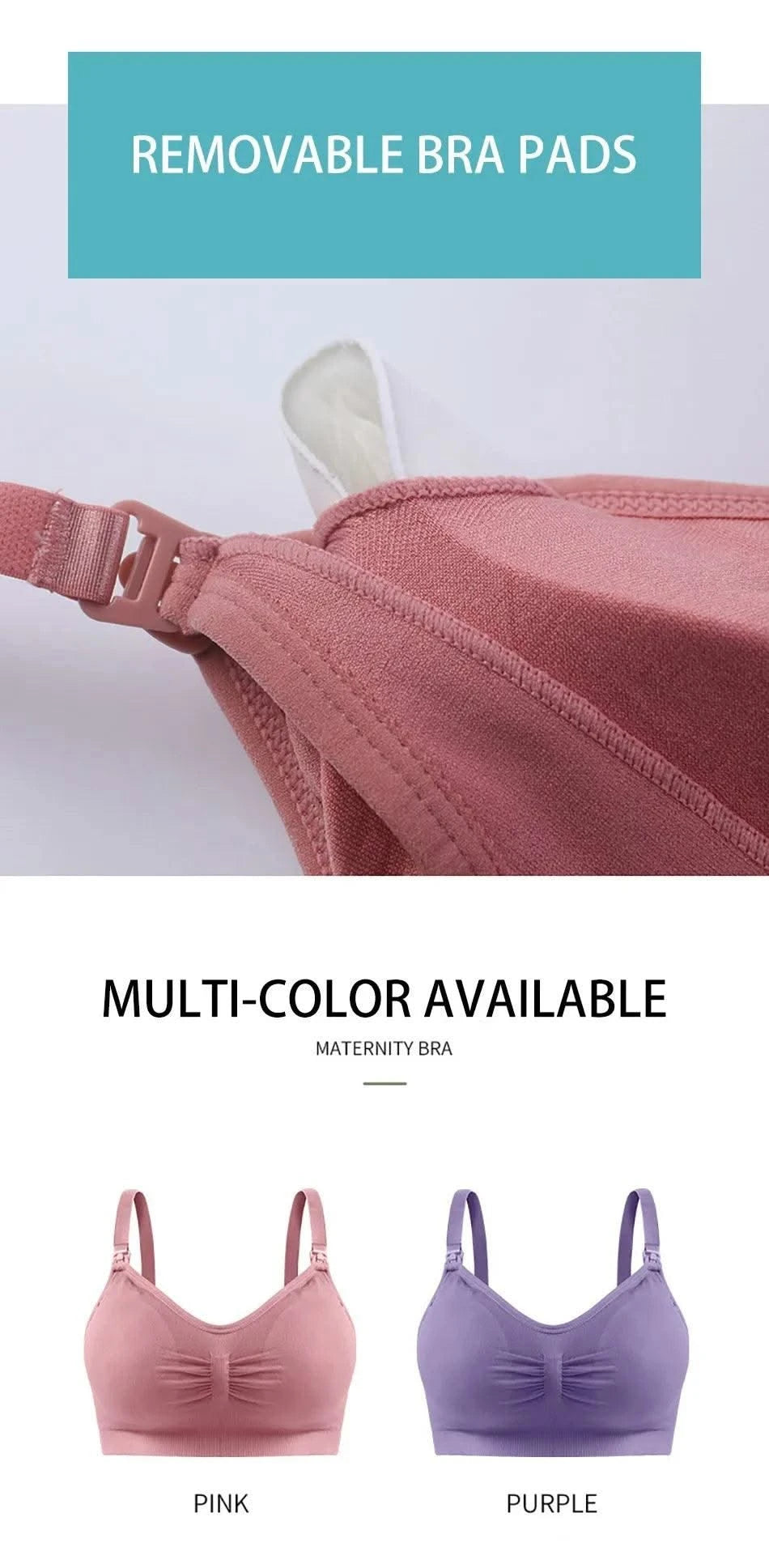 Maternity Bras Double Layer Seamless Bra For Women